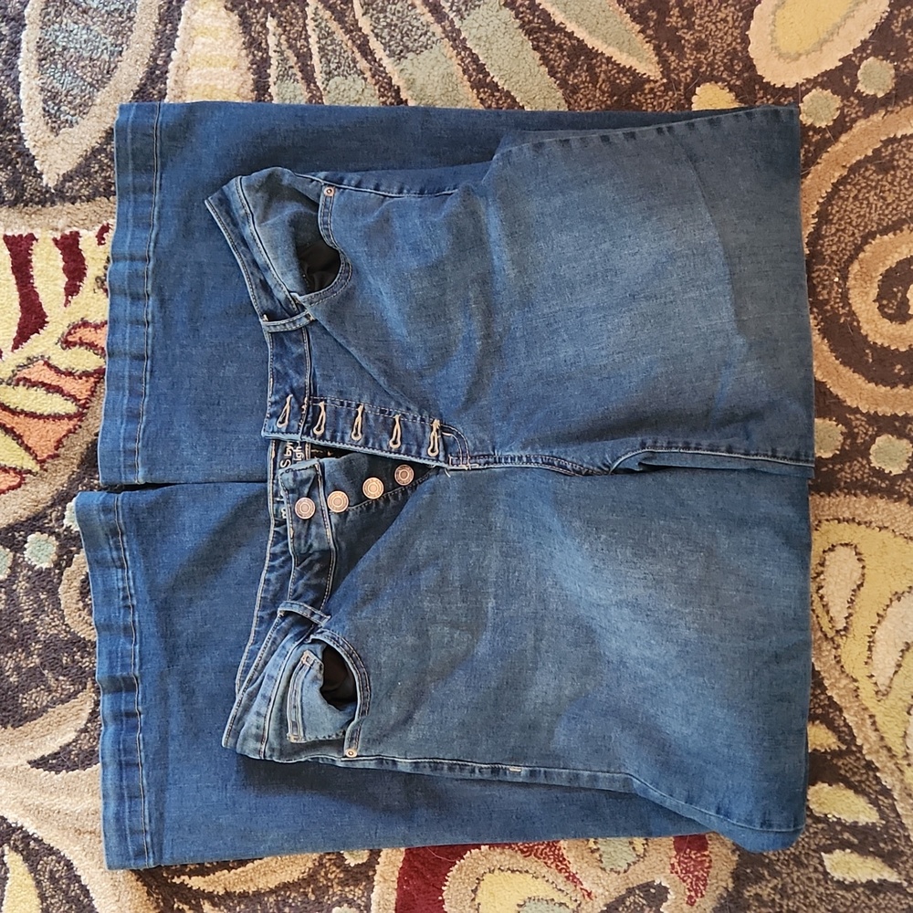 Maurices m jeans super high-rise button-up.